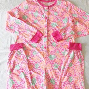 Pajama union suit 1 piece Junior new size XL feet attached No Boundaries